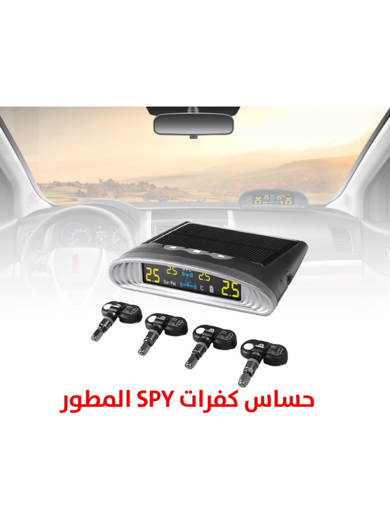 سباي نظام مراقبة ضغط الإطارات SPY بالطاقة الشمسية – TPMS V10 - Image 1